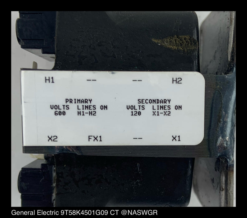 General Electric 9T58K4501G09 Current Transformer
