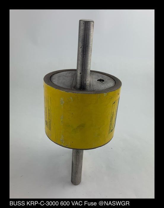BUSS KRP-C-3000 Time-Delay Fuse ~ 600 V
