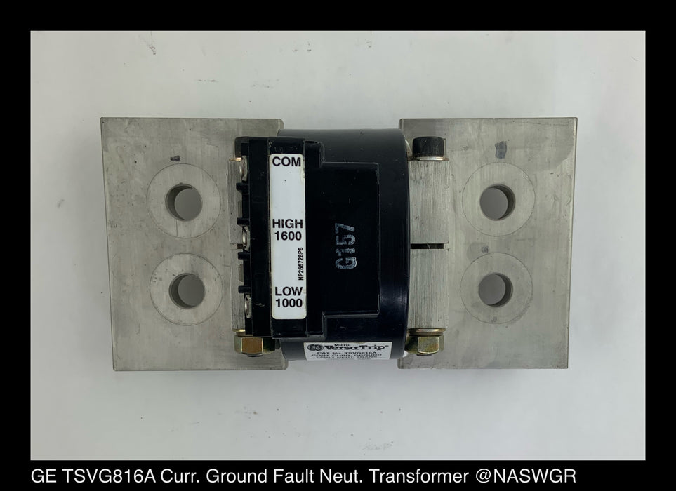 General Electric TSVG816A Continuous Current Ground Fault Neutral Transformer