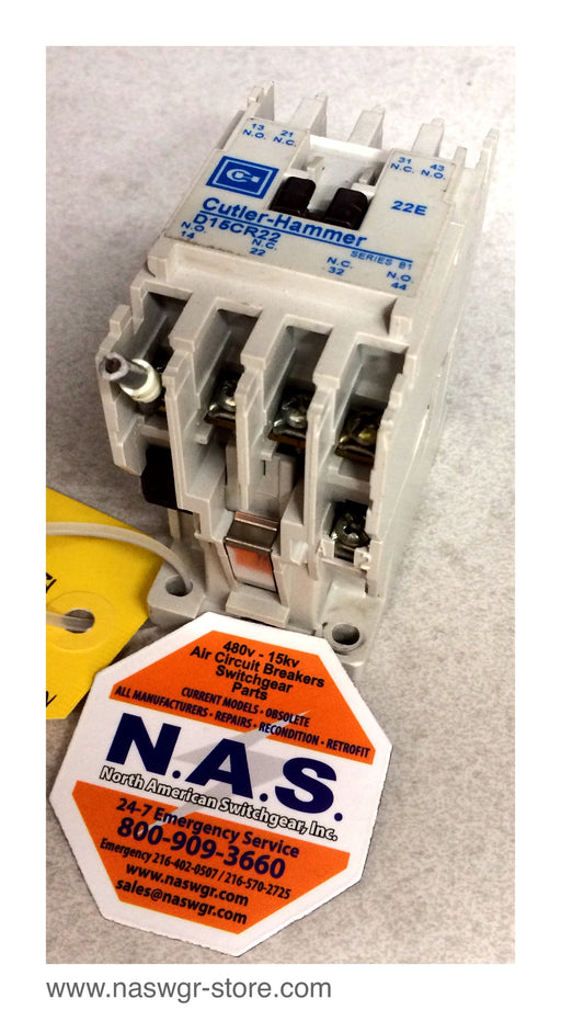 D15CR22 ~ Cutler Hammer D15CR22 Contactor