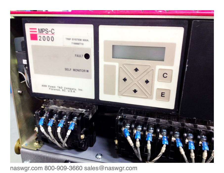 K-600 ~ ITE K-600 Circuit Breaker K-Line ~ MPS-C2000 Trip unit , AC Pro , Power-Shield