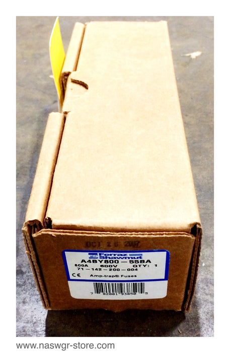 A4BY800-55BA , Ferraz Shawmut A4BY800-55BA Current Limiting Fuse