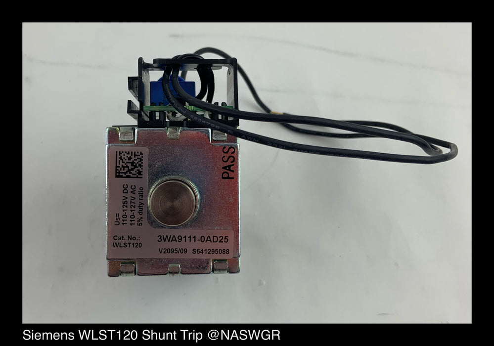 Siemens WLST120 Shunt Trip