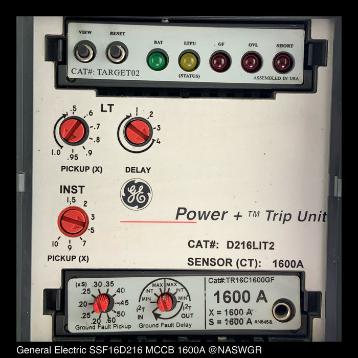 General Electric PowerBreak II SSF16D216 Breaker (M/O,B/I) - 1600 Amp