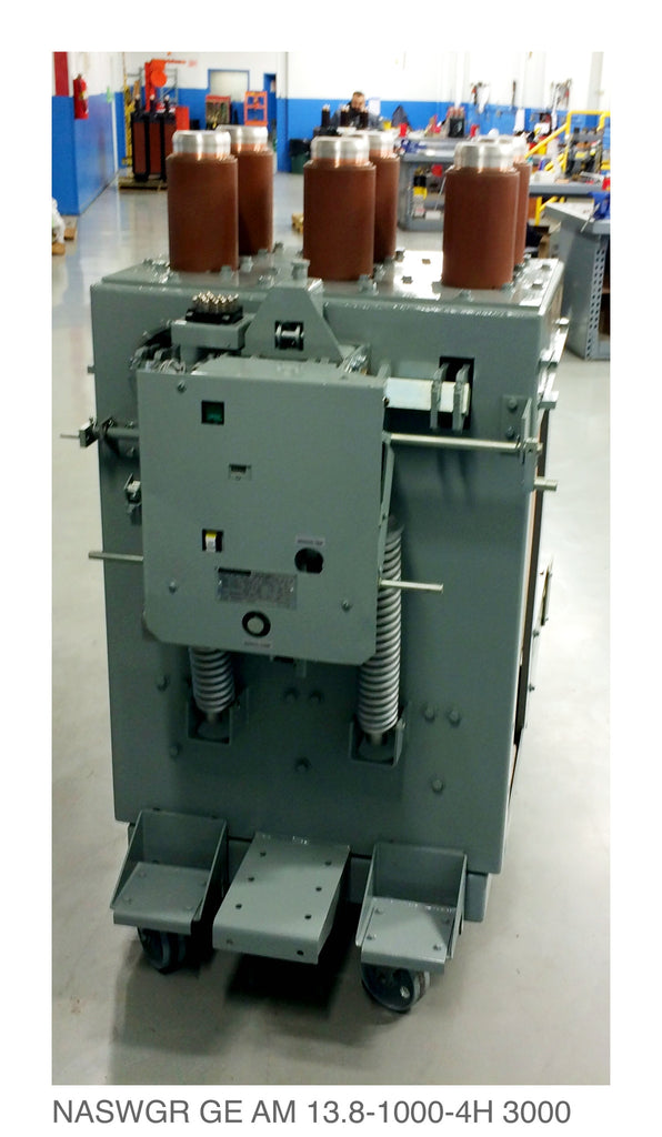 GE Magneblast AM13.8-1000-4H Circuit Breaker (E/O,D/O) - 3000 Amp