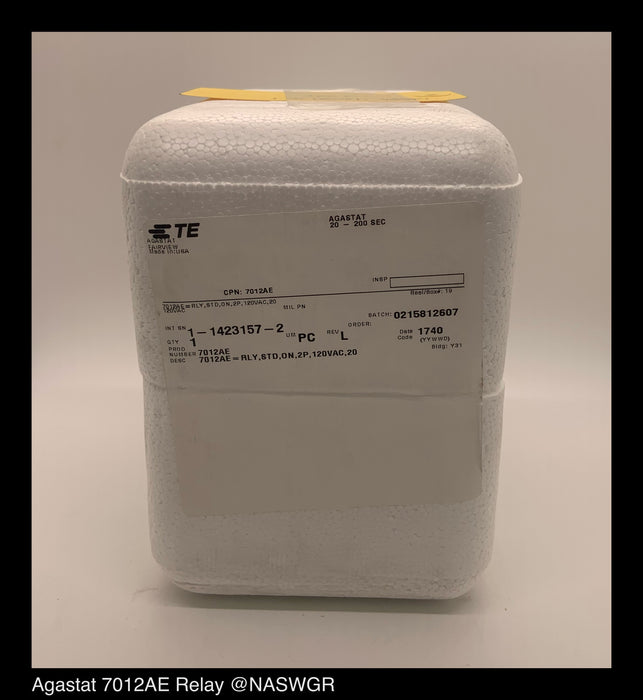 Agastat 7012AE Relay ~ Unused Surplus