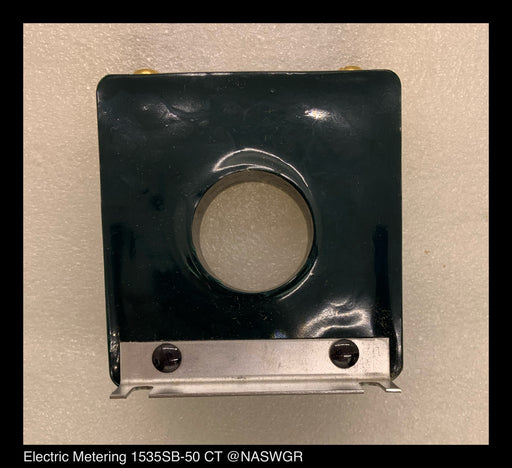 Electric Metering 1535SB-50 Current Transformer ~ Unused Surplus
