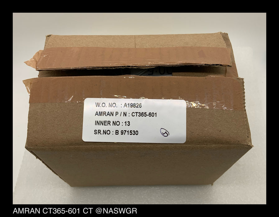 Amran CT365-601 Current Transformer - 600:5 Amp - Unused