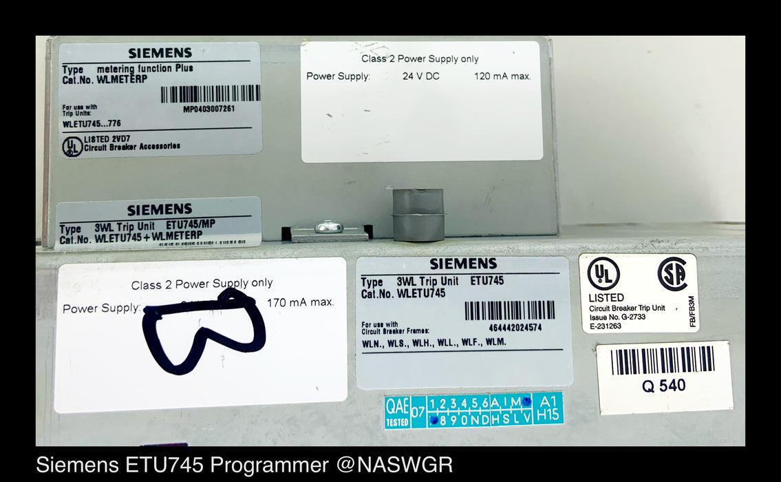 Siemens ETU745 Programmer