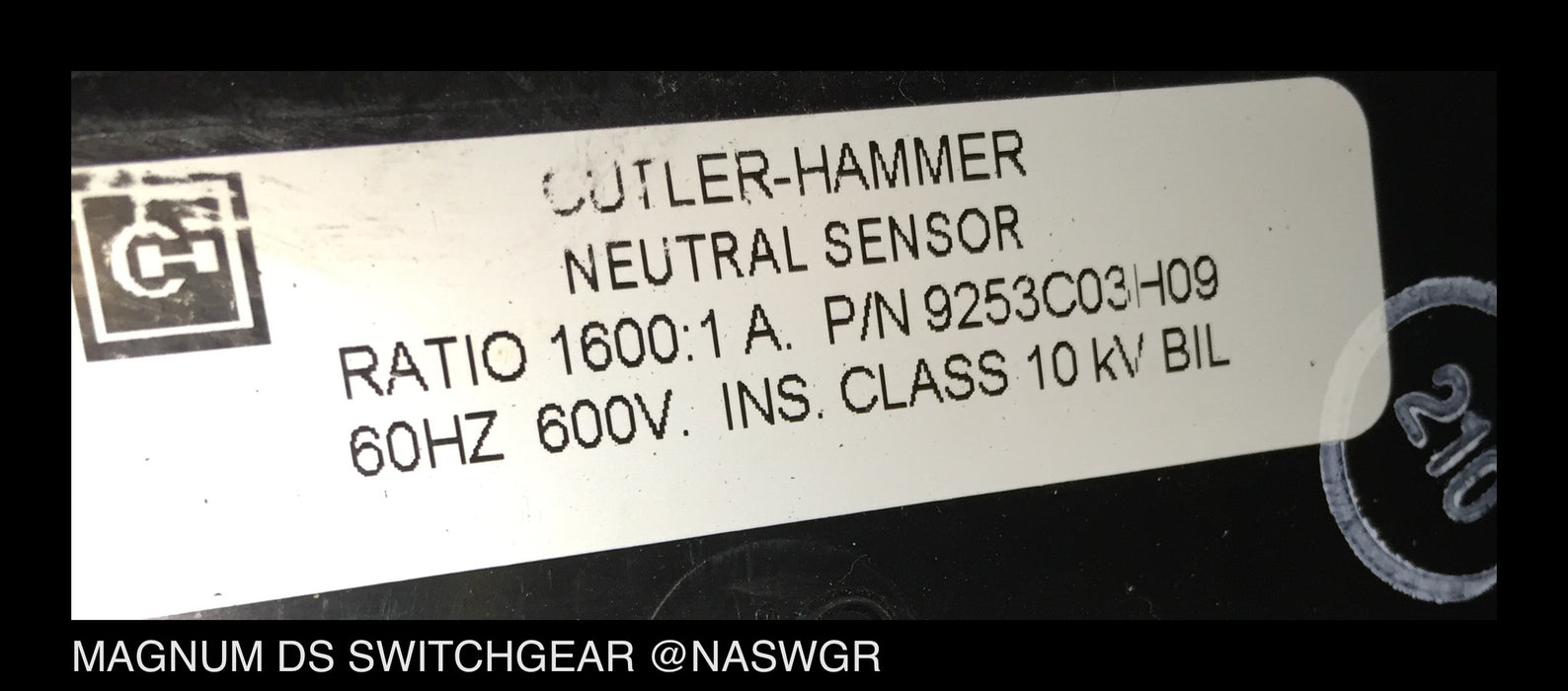 Eaton / Cutler Hammer Magnum MDSC Switchgear