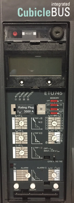Siemens WL WLS2A332 Circuit Breaker (M/O,D/O) - 3000 Amp