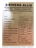 Siemens-Allis FB-500A1 Circuit Breaker (E/O,D/O) - 1200 Amp