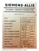 Siemens-Allis FB-500A1 Circuit Breaker (E/O,D/O) - 2000 Amp