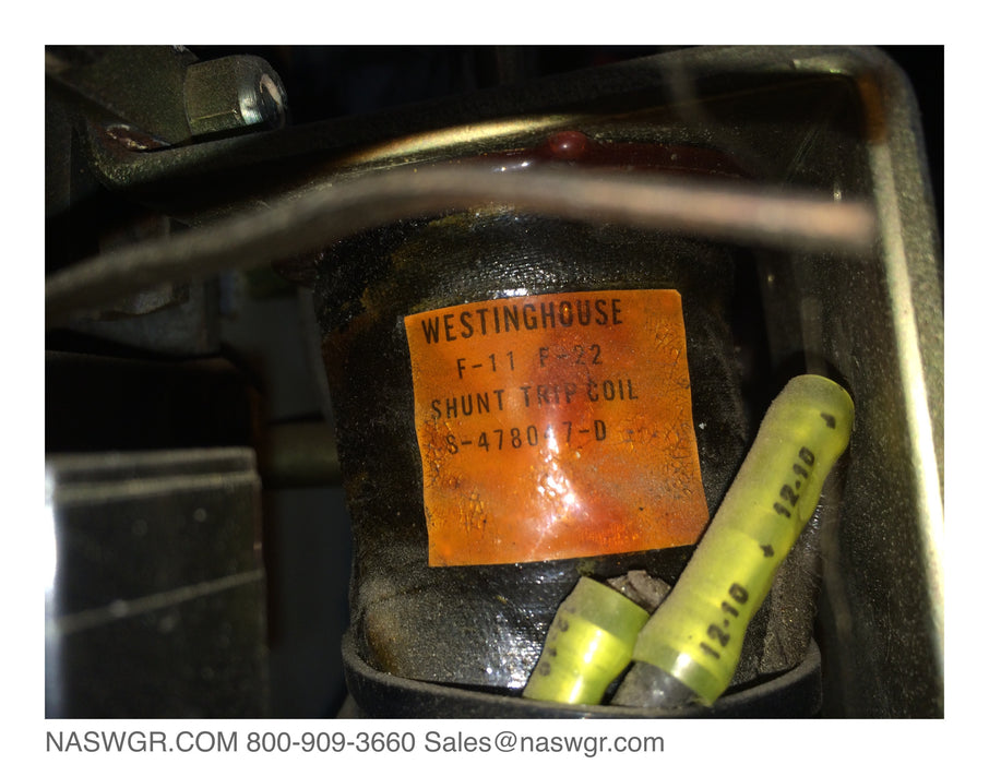 Westinghouse 50DH250E Circuit Breaker 2000 amp, Style 23Y8144B1