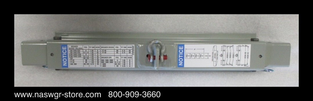 694C614G02 ~ Eaton / Cutler Hammer / Westinghouse Lifitng Yoke for Type DS/SPB Breakers