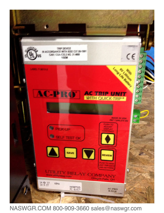 Siemens RL-2000 Circuit Breaker (M/O,D/O) - 2000 Amp - Class A Reconditioned with AC-Pro