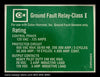 Cutler Hammer 1293C47G01 Ground Fault Relay