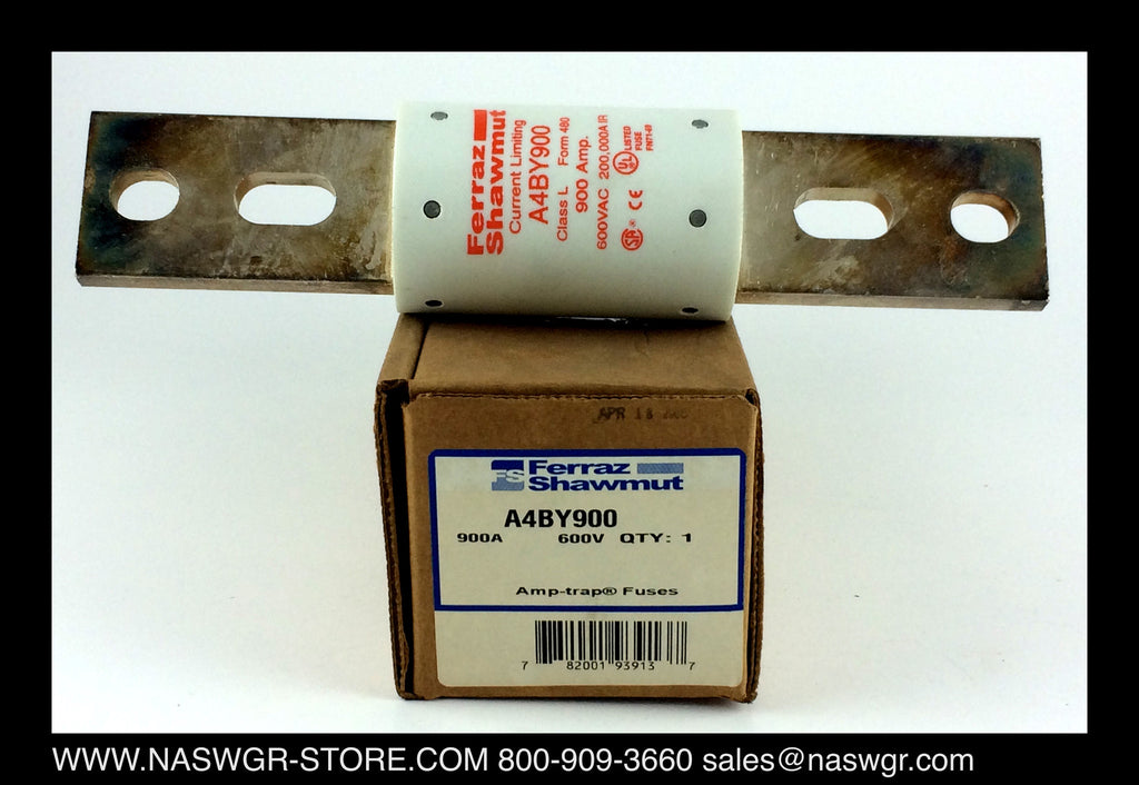 Ferraz Shawmut A4BY900 Current Limiting Fuse - 900 Amp, 600v - Unused