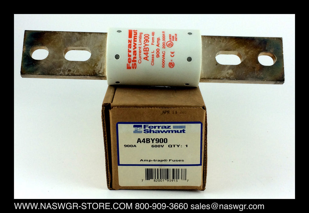 Ferraz Shawmut A4BY900 Current Limiting Fuse - 900 Amp, 600v - Unused