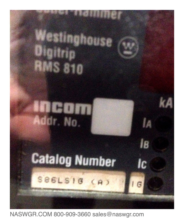 Westinghouse DS-840 Circuit Breaker (M/E/O,D/O) - 4000 Amp