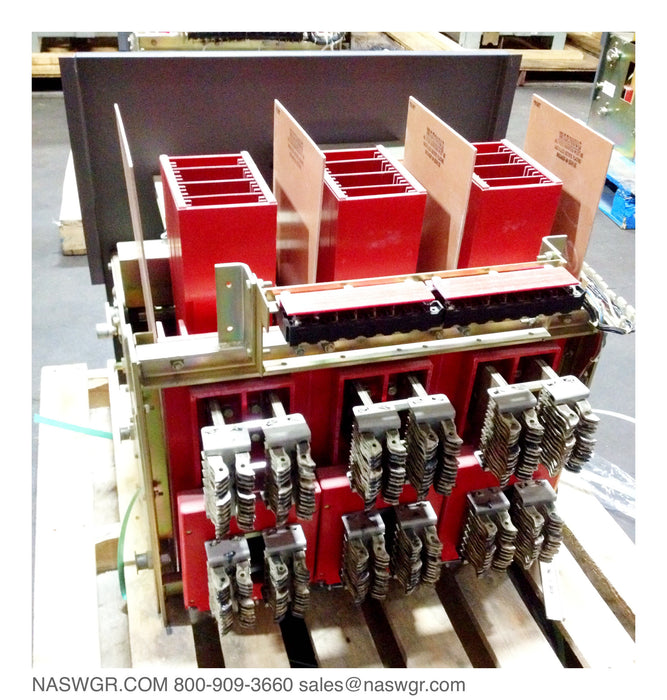 Westinghouse DS-840 Circuit Breaker, 4000A Manually Operated Drawout, Amptector II-A Model TR LSI, Shunt Trip