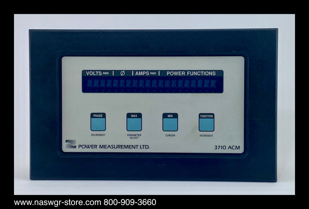 Power Measurement LTD. 3710 ACM - 277AC w/ SSR
