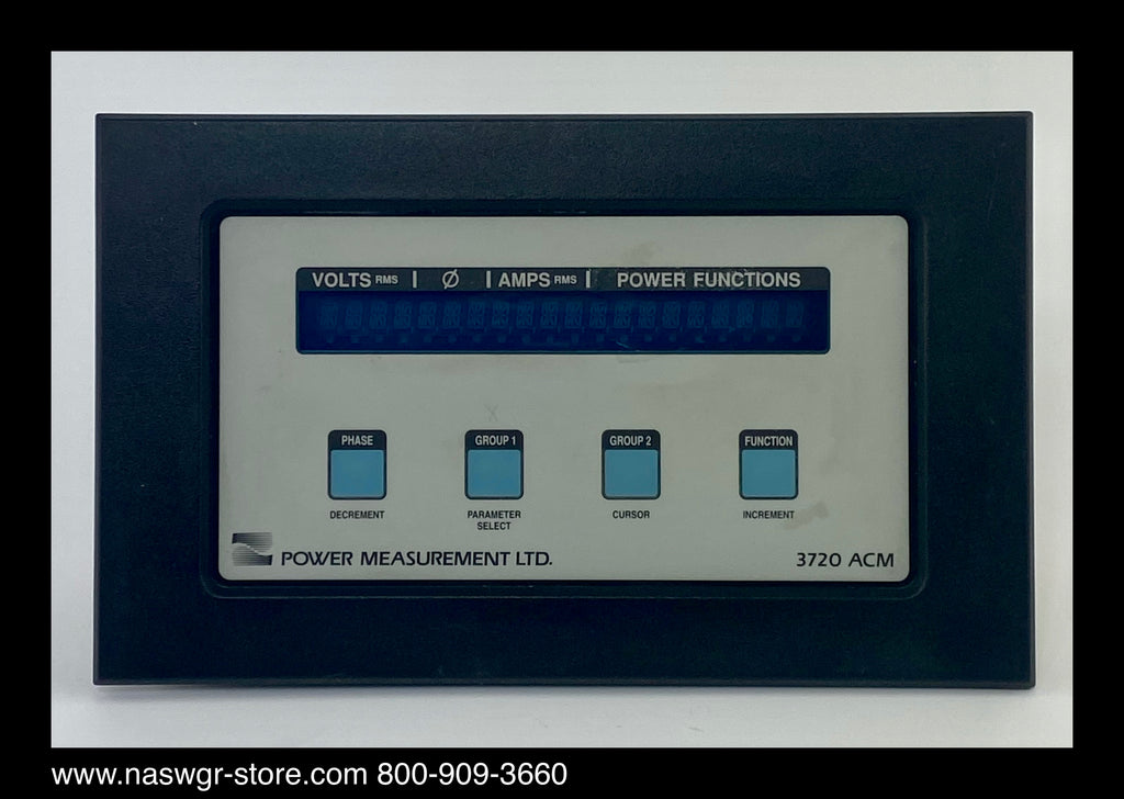 Power Measurement LTD. 3720 ACM ~ 24DC w/ Comms