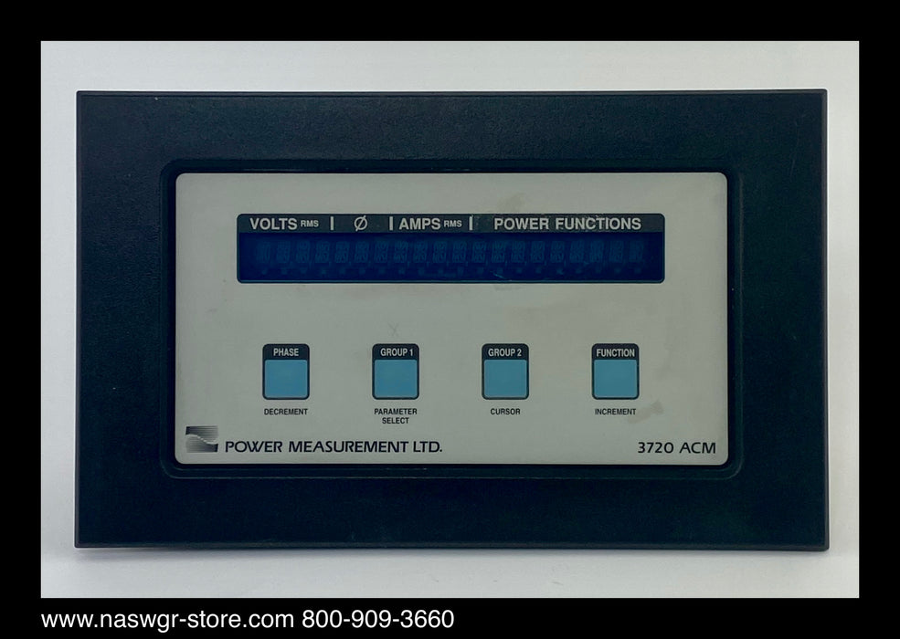 Power Measurement LTD. 3720 ACM ~ 24DC w/ Comms