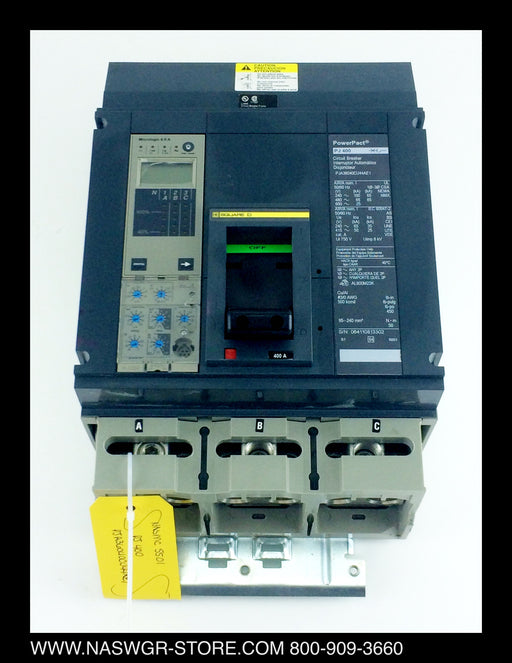 Square D PowerPact PJ400 Circuit Breaker - 400 Amp