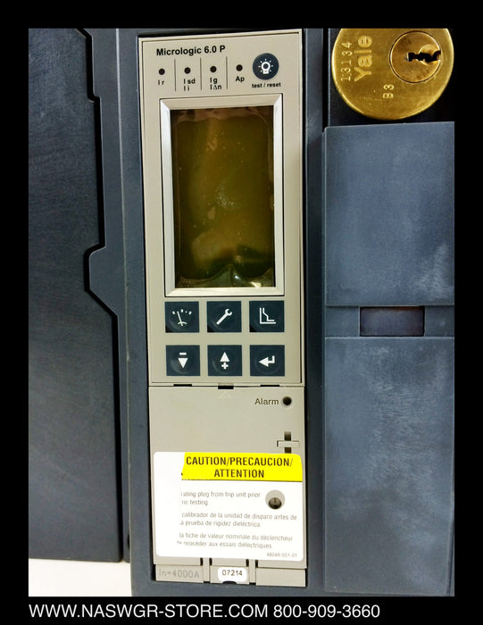 Square D MasterPact NW40H2 Circuit Breaker (M/O,D/O) - 4000 Amp
