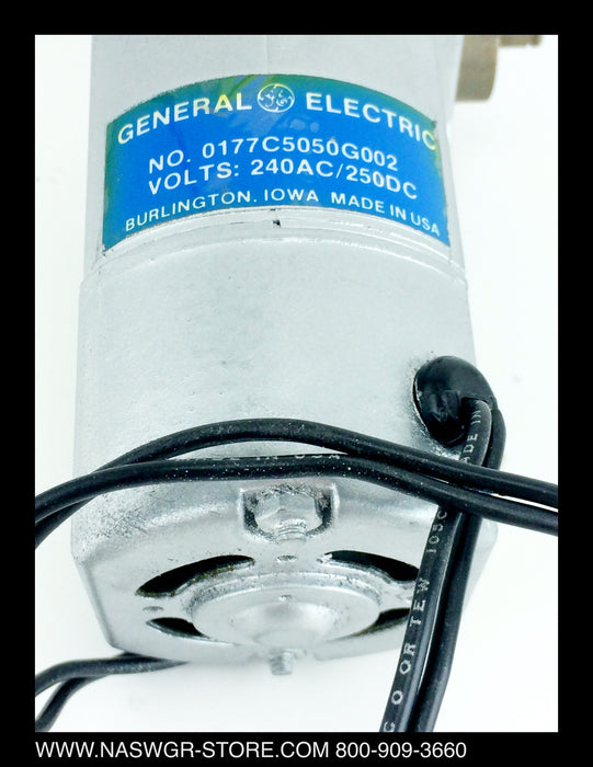 0177C5050G002 ~ GE 0177C5050G002 VB1 Charging Motor 240vAC / 250vDC ~ GE PowerVac