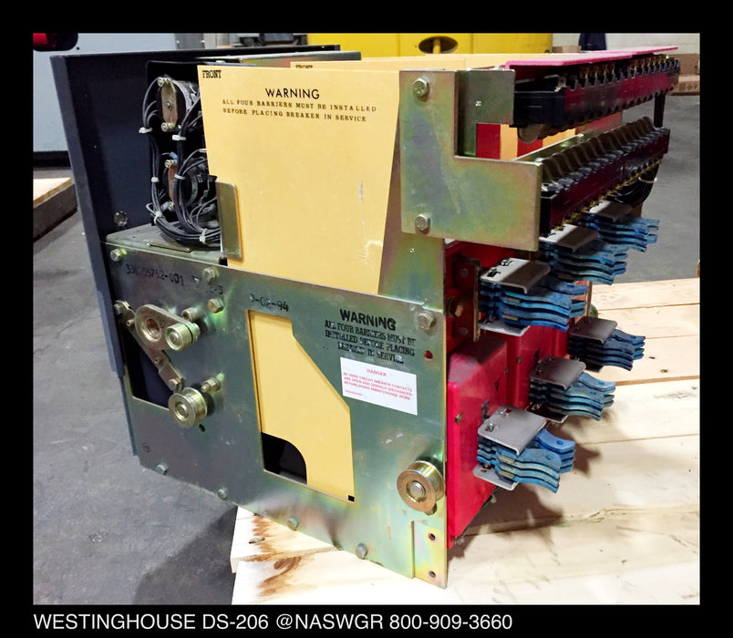 Westinghouse DS-206 Circuit Breaker (E/O,D/O) - 800 Amp Frame