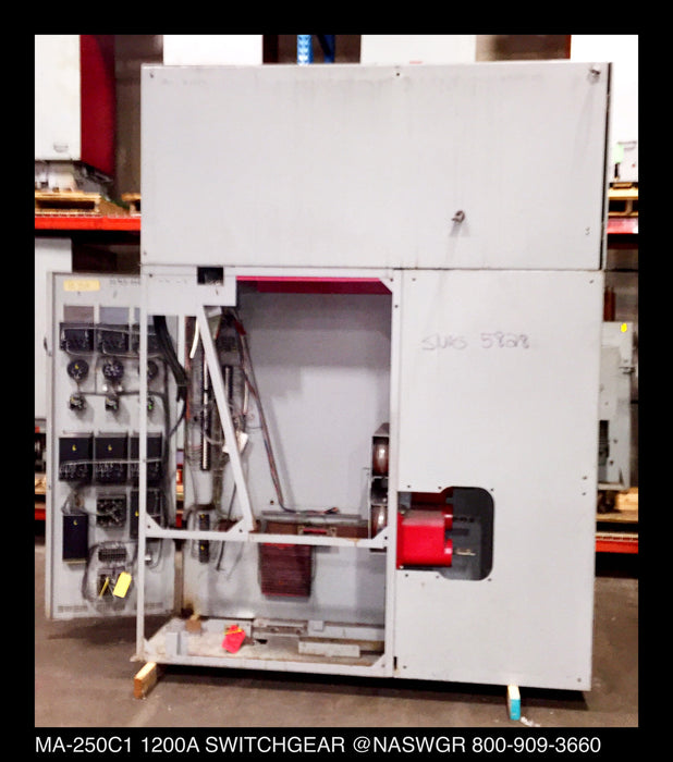 Siemens Allis MA-250C-1 Circuit Breaker (E/O,D/O) - 1200 Amp