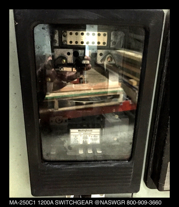 MA-250C1 Switchgear ~ Allis Chalmers MA-250C1 1200 Amp Switchgear