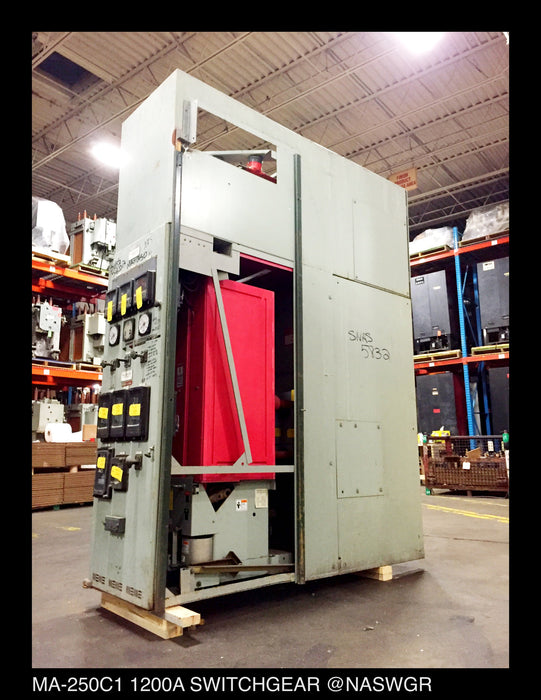 Siemens Allis MA-250C-1 Circuit Breaker (E/O,D/O) - 1200 Amp