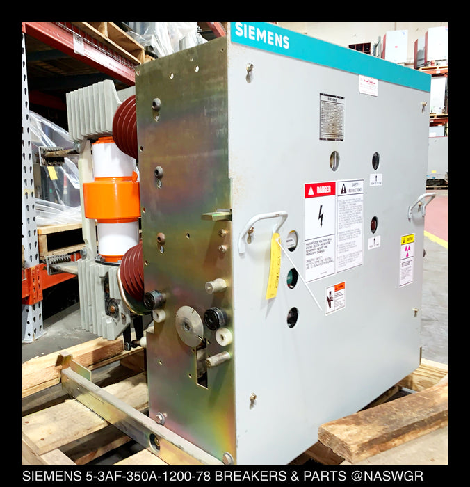 Siemens 5-3AF-350A-1200-78 AC High Voltage Circuit Breaker
