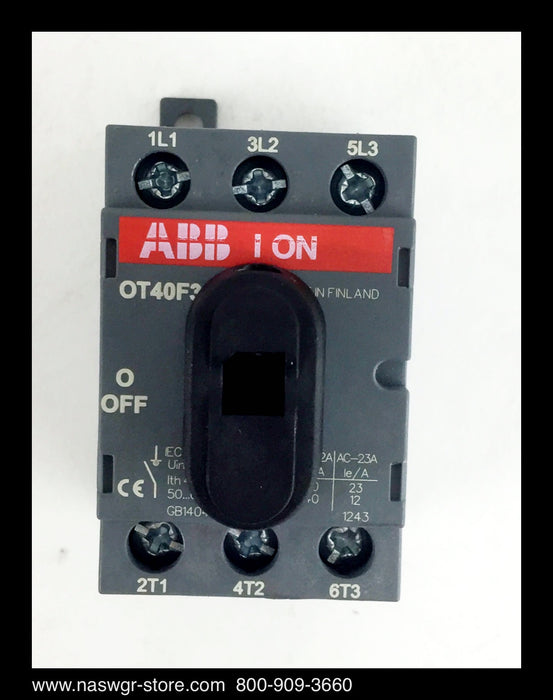 OT40F3 ~ ABB OT40F3 Switch Disconnector