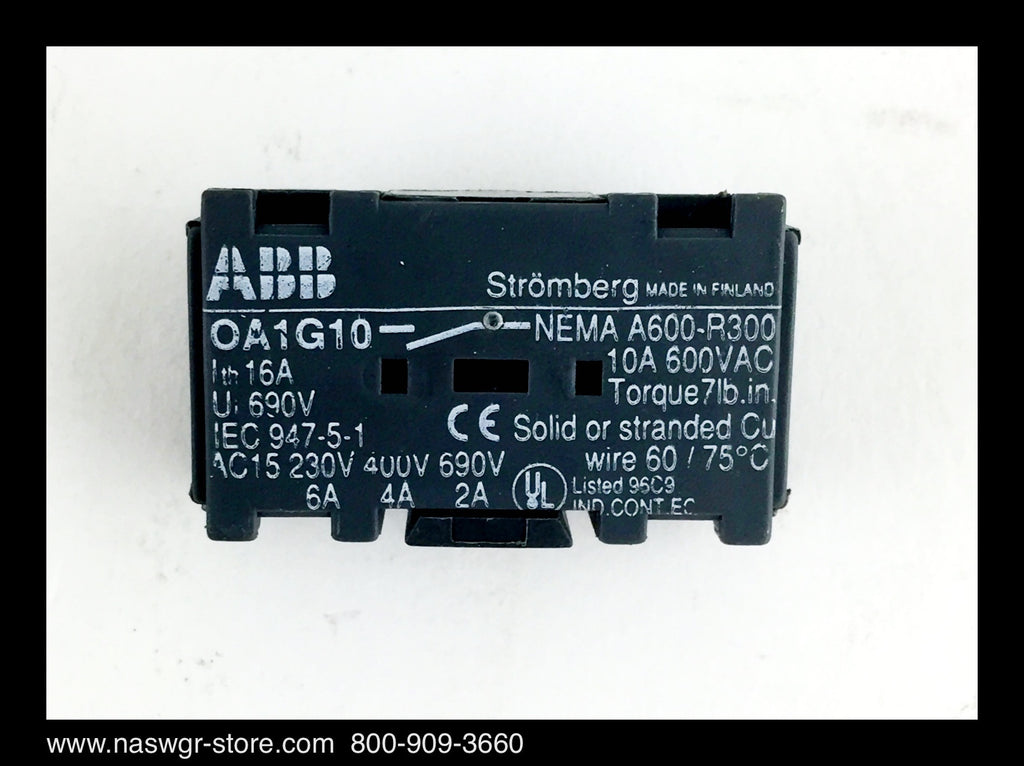 OA1G10 ~ ABB OA1G10 Auxiliary Contact