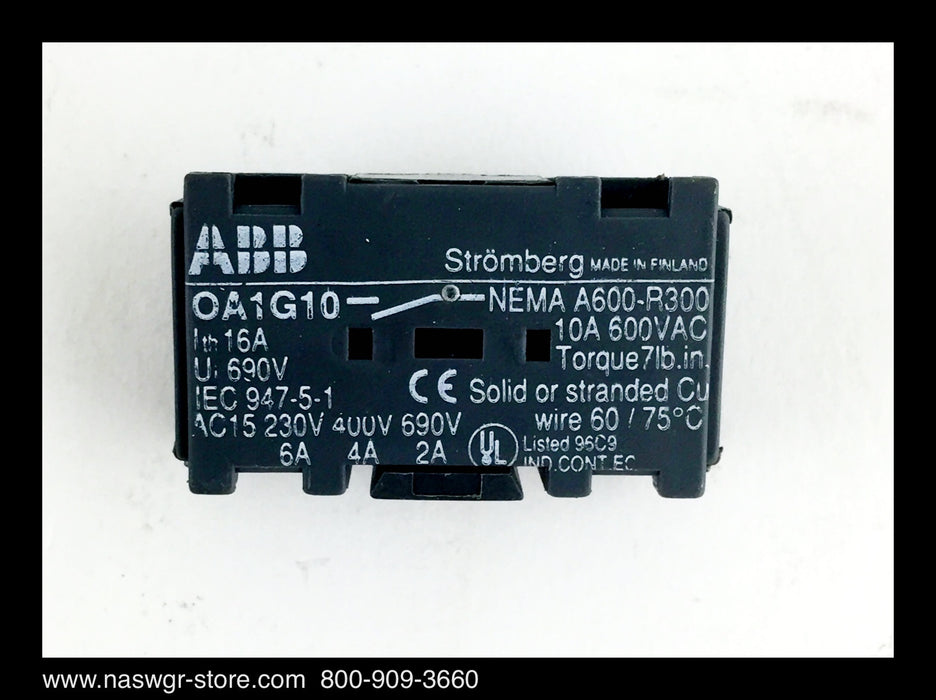 OA1G10 ~ ABB OA1G10 Auxiliary Contact