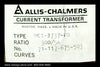 MCT-2737-FD ~ Allis Chalmers MCT-2737-FD Current Transformer
