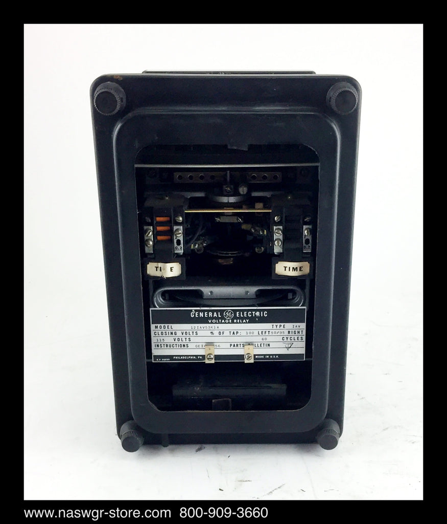 GE 12IAV53K1A Over/Undervoltage Relay - 115v60Hz