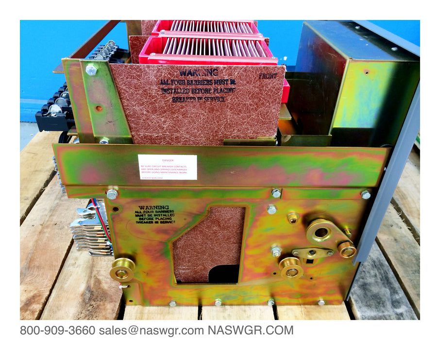 Westinghouse DS-420 Circuit Breaker, Manually Operated, Drawout, 2000A DS Circuit Breaker, Retrofitted with the solid state trip of your choice
