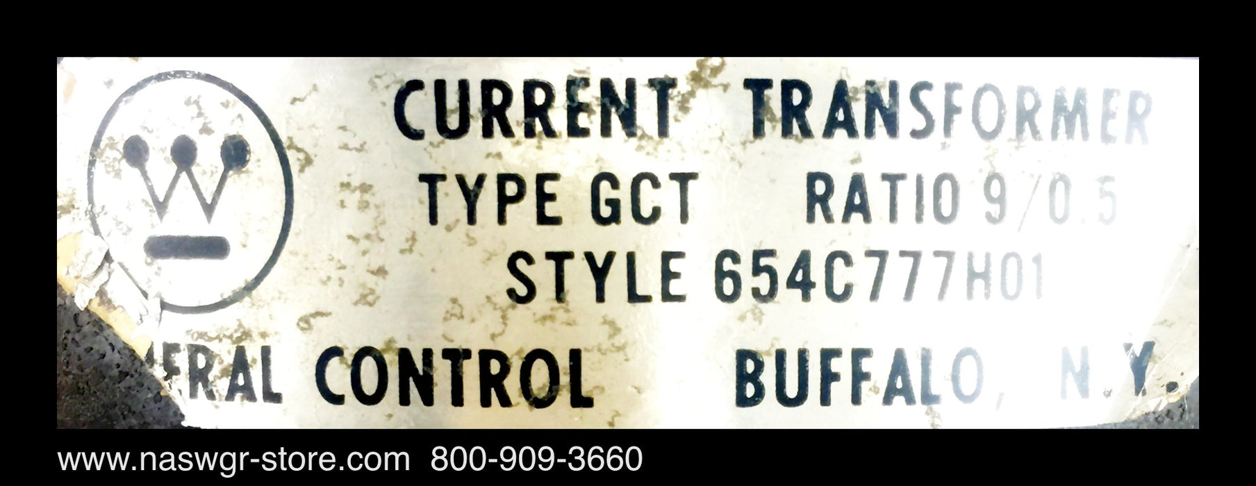 654C777H01 ~ Westinghouse 654C777H01 Current Transformer