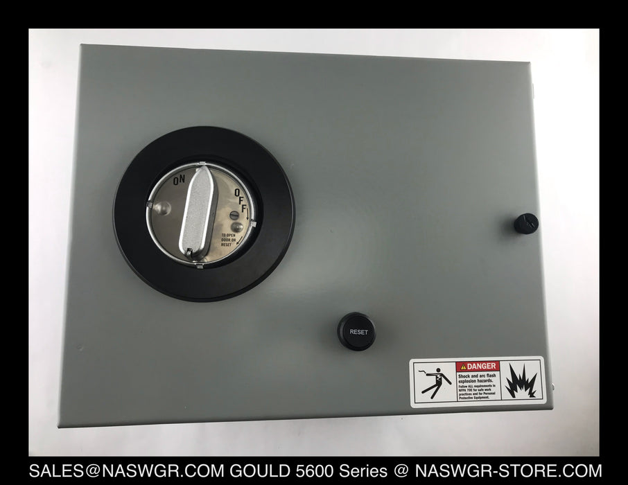 ITE/GOULD/SIEMENS 5600 Series NEMA Size 2 FVNR Circuit Breaker Combination 12"