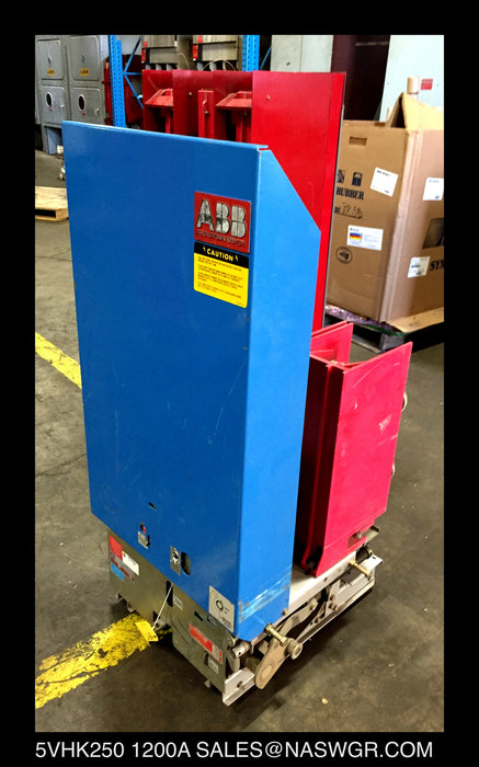 ABB 5VHK250 Vacuum Circuit Breaker (E/O,D/O) -1200 Amp