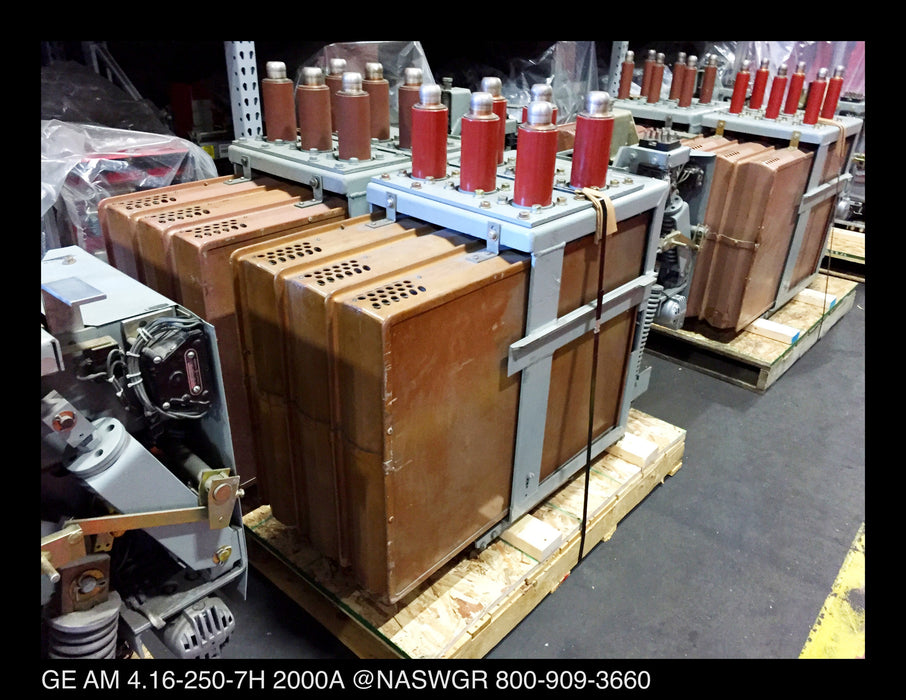 GE Magneblast AM4.16-250-7H Circuit Breaker (E/O,D/O) - 2000 Amp