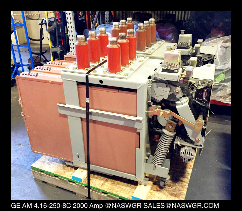 GE Magneblast AM4.16-250-8C Circuit Breaker (E/O,D/O) - 2000 Amp