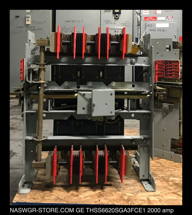 GE PowerBreak THSS6620SGA3FCE1 Circuit Breaker (E/O,D/O Houston Style) - 2000 Amp