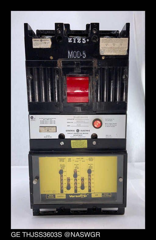 GE THJSS3603S Molded Case Circuit Breaker - 300 Amp