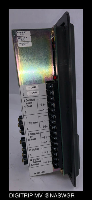 Westinghouse DTMV01(C) Digitrip MV 3D86762G01